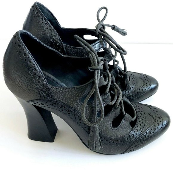 TORY BURCH Oxford Ghillie Astrid Pumps Heels Sz 6